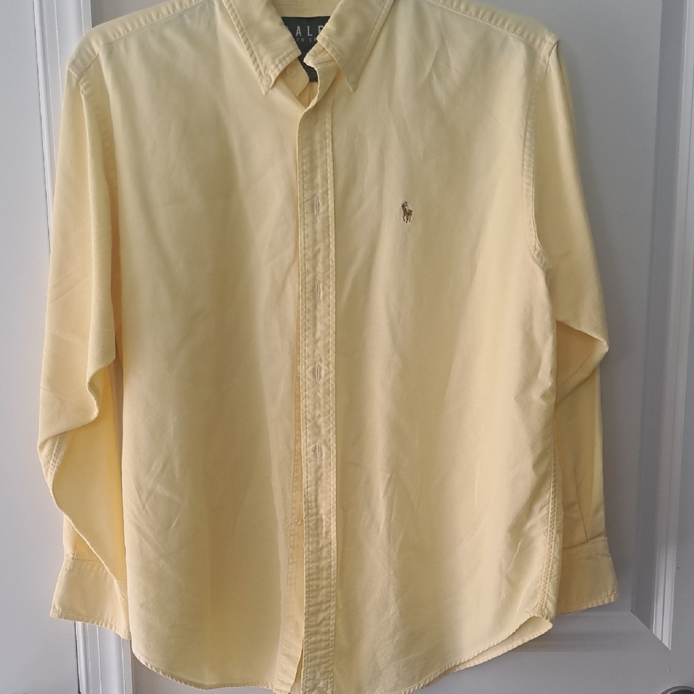 Polo by Ralph Lauren Yellow Casual Button Down Shirt